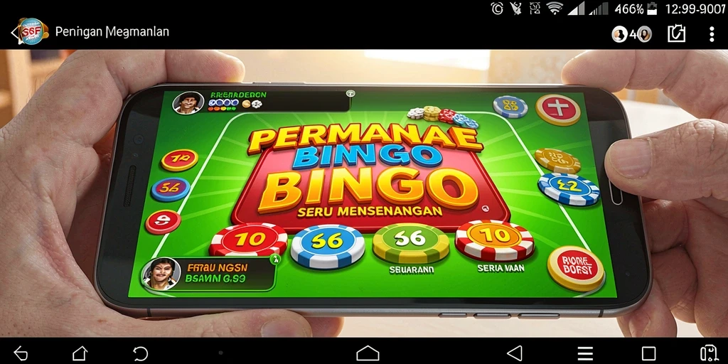 Gameplay Bingo yang seru dan interaktif dalam 6CF.
