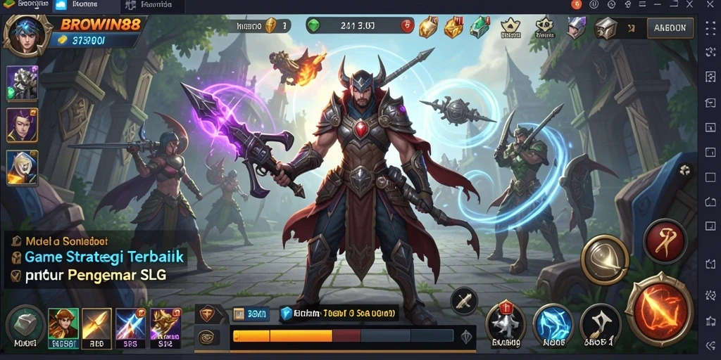 Tampilan menarik dari gameplay BROWIN88 yang penuh strategi.
