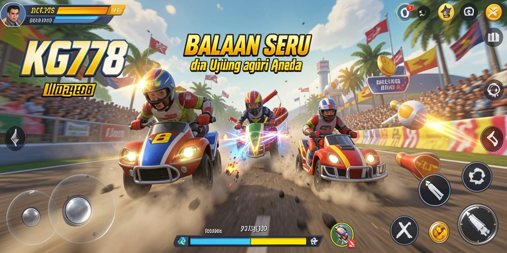 Tampilan gameplay <strong>KG778</strong> yang intens dan penuh aksi.