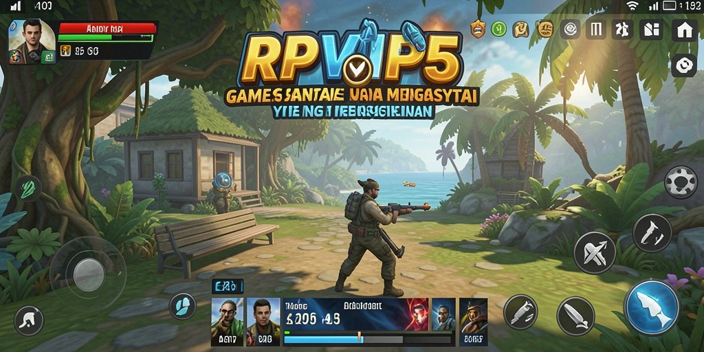 Tampilan menarik dari gameplay RPVIP5 yang menyenangkan.